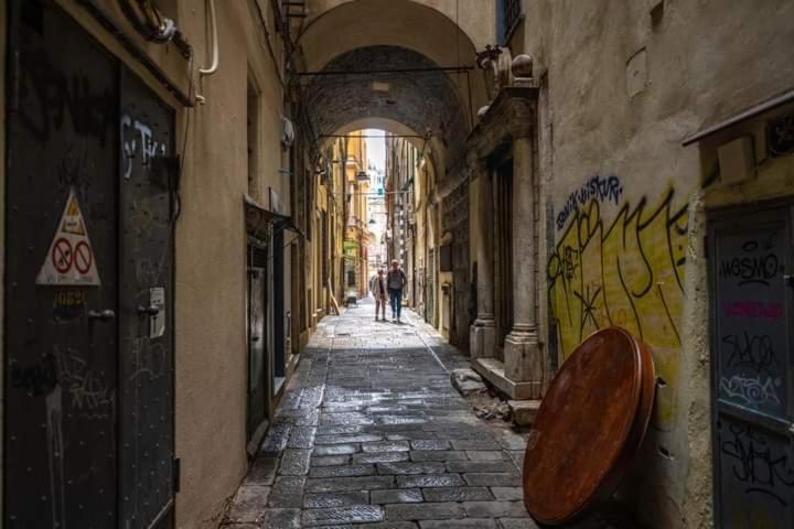 Trilocale Cecilia'S Studio Genova Kültér fotó