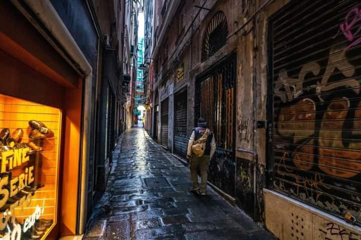 Trilocale Cecilia'S Studio Genova Kültér fotó